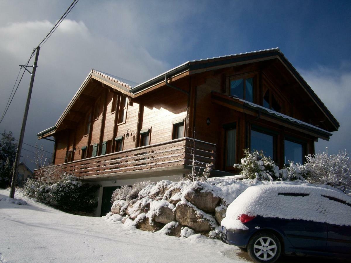 Chalet Les Aigles Saint-Sixt ภายนอก รูปภาพ